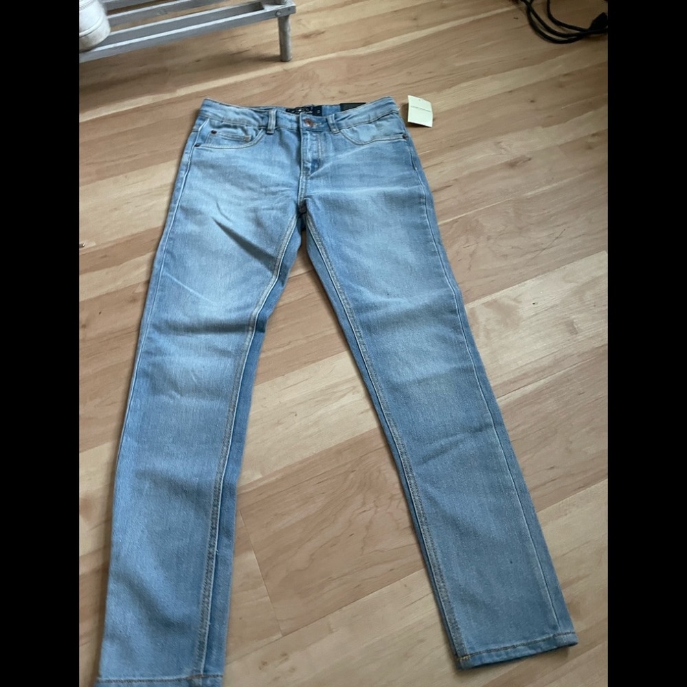 Blue jeans no rips